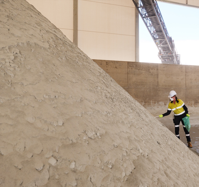 Spodumene concentrate testing