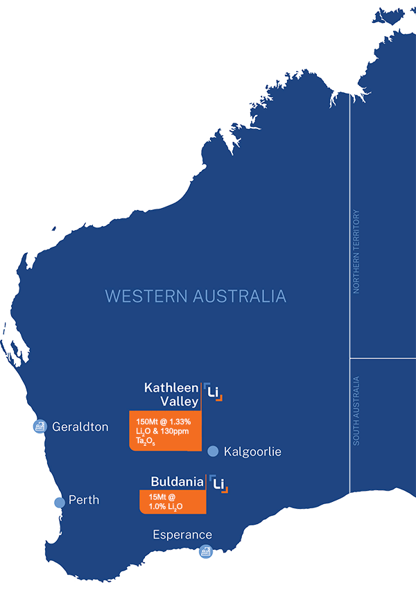Liontown projects in Western Australia
